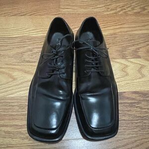 Black via spiga dress shoes